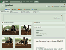Tablet Screenshot of haiku-stock.deviantart.com
