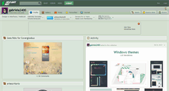 Desktop Screenshot of gabriela2400.deviantart.com