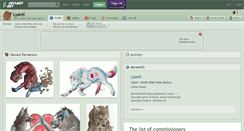Desktop Screenshot of lyanti.deviantart.com