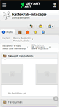 Mobile Screenshot of kattekrab-inkscape.deviantart.com