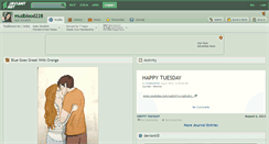 Desktop Screenshot of mudblood228.deviantart.com