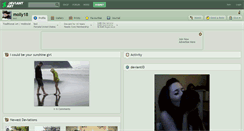 Desktop Screenshot of molly18.deviantart.com