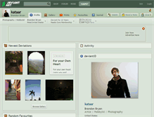 Tablet Screenshot of kataar.deviantart.com