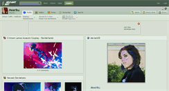 Desktop Screenshot of meariku.deviantart.com