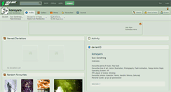 Desktop Screenshot of konoyaro.deviantart.com