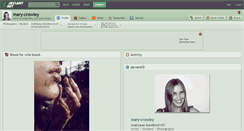 Desktop Screenshot of mary-crowley.deviantart.com