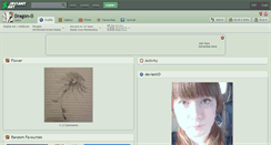 Desktop Screenshot of dragon-0.deviantart.com