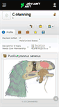Mobile Screenshot of c-manning.deviantart.com