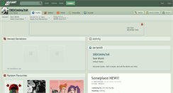 Desktop Screenshot of dbdominator.deviantart.com