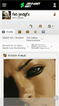 Mobile Screenshot of fat-jedgfx.deviantart.com