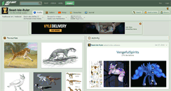Desktop Screenshot of beast-isle-ruler.deviantart.com
