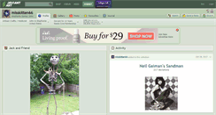 Desktop Screenshot of misskitten66.deviantart.com
