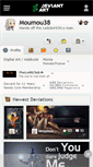 Mobile Screenshot of moumou38.deviantart.com