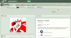 Desktop Screenshot of iluvadam.deviantart.com