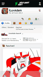 Mobile Screenshot of iluvadam.deviantart.com
