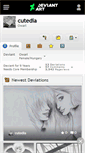 Mobile Screenshot of cutedia.deviantart.com