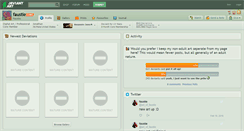 Desktop Screenshot of faustie.deviantart.com