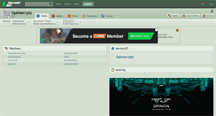 Desktop Screenshot of opinion1plz.deviantart.com