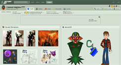 Desktop Screenshot of colonel-majora-777.deviantart.com