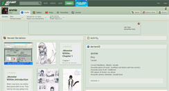 Desktop Screenshot of anmie.deviantart.com