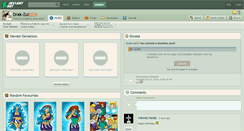 Desktop Screenshot of drak-zul.deviantart.com
