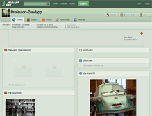 Tablet Screenshot of professor--zundapp.deviantart.com