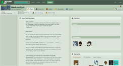 Desktop Screenshot of hawk-archy.deviantart.com