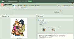 Desktop Screenshot of miakahongo2.deviantart.com