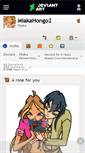 Mobile Screenshot of miakahongo2.deviantart.com