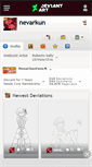 Mobile Screenshot of nevarkun.deviantart.com