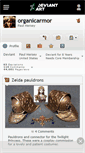 Mobile Screenshot of organicarmor.deviantart.com