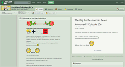 Desktop Screenshot of antinarusakunarufc.deviantart.com