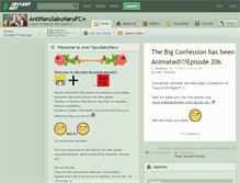 Tablet Screenshot of antinarusakunarufc.deviantart.com