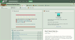 Desktop Screenshot of pokemonstarterclub.deviantart.com