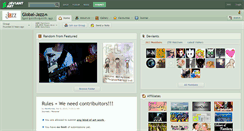 Desktop Screenshot of global-jazz.deviantart.com