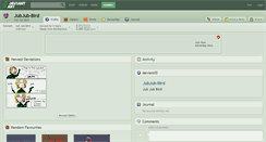 Desktop Screenshot of jubjub-bird.deviantart.com