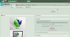 Desktop Screenshot of magicmode.deviantart.com