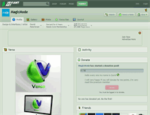 Tablet Screenshot of magicmode.deviantart.com