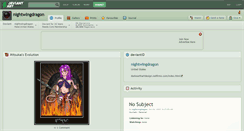Desktop Screenshot of nightwingdragon.deviantart.com
