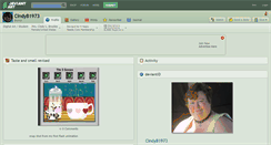 Desktop Screenshot of cindyb1973.deviantart.com