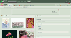Desktop Screenshot of felyss.deviantart.com