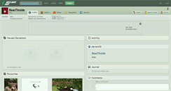 Desktop Screenshot of beastinside.deviantart.com