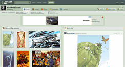 Desktop Screenshot of abnormalbrain.deviantart.com