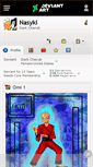 Mobile Screenshot of nasyki.deviantart.com