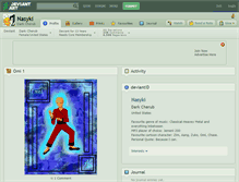 Tablet Screenshot of nasyki.deviantart.com