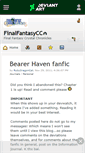 Mobile Screenshot of finalfantasycc.deviantart.com