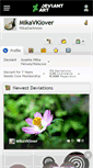 Mobile Screenshot of mikavklover.deviantart.com