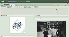 Desktop Screenshot of erotic-sigh.deviantart.com