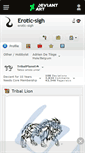 Mobile Screenshot of erotic-sigh.deviantart.com