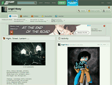 Tablet Screenshot of angel-noxy.deviantart.com